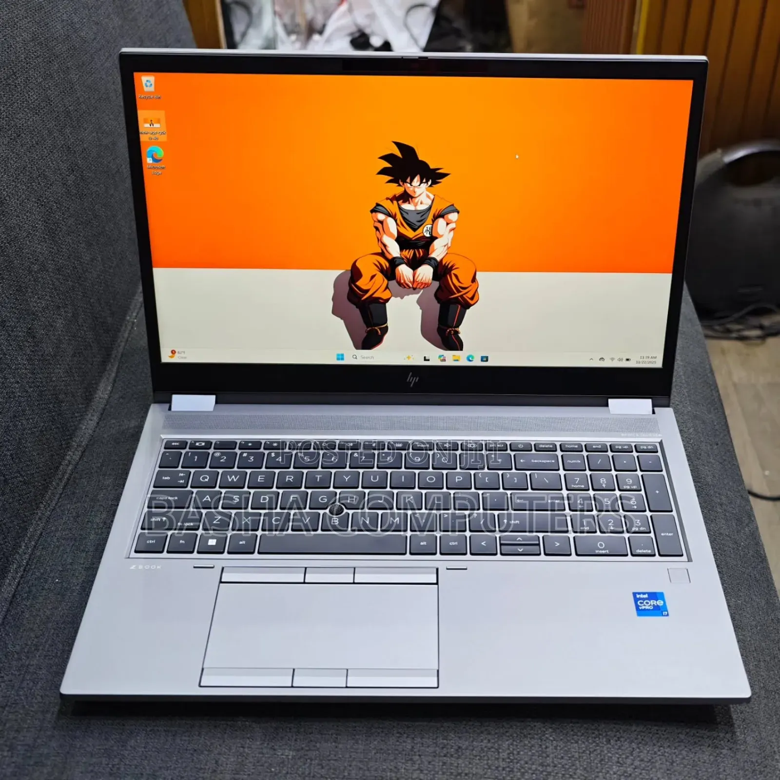 New Laptop HP ZBook 15 16GB Intel Core i7 SSD 512GB