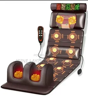 Full-Body Electric Massage Mat for Muscle Relaxation.