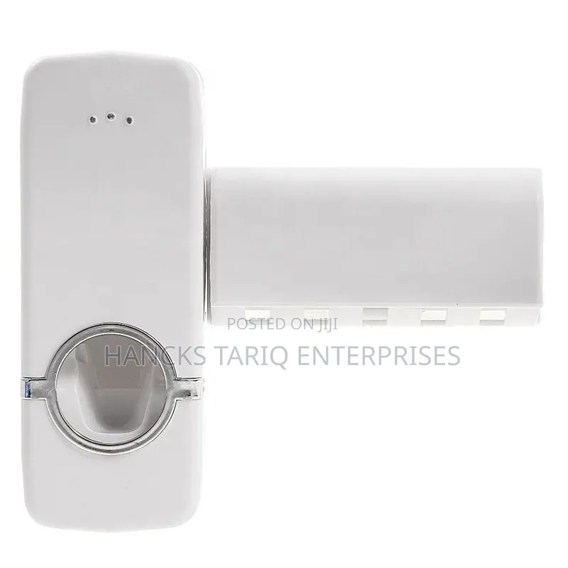 Automatic Toothpaste Dispenser and Toothbrush Holder Set