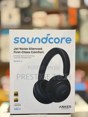Anker Soundcore Space 2 Bluetooth 6.1 Over Ear Headphones, 50 Hours