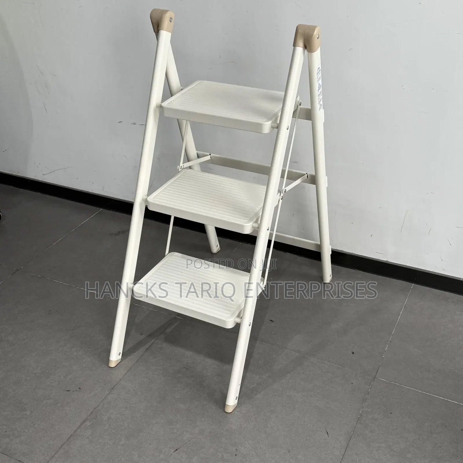 -Step Lightweight Folding Step Ladder and Stool