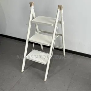-Step Lightweight Folding Step Ladder and Stool