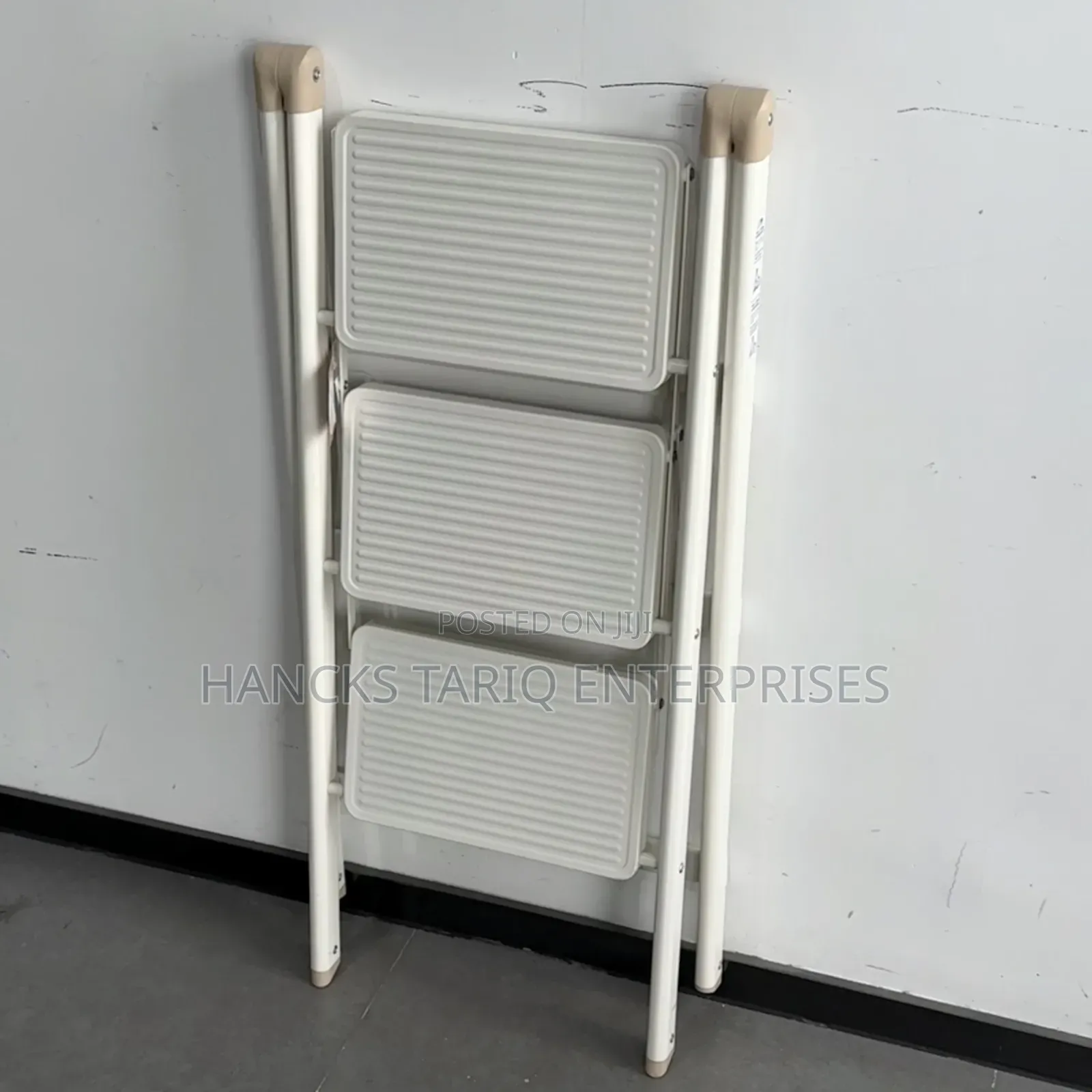-Step Lightweight Folding Step Ladder and Stool
