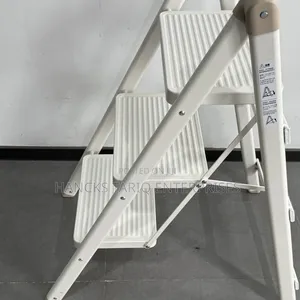 -Step Lightweight Folding Step Ladder and Stool