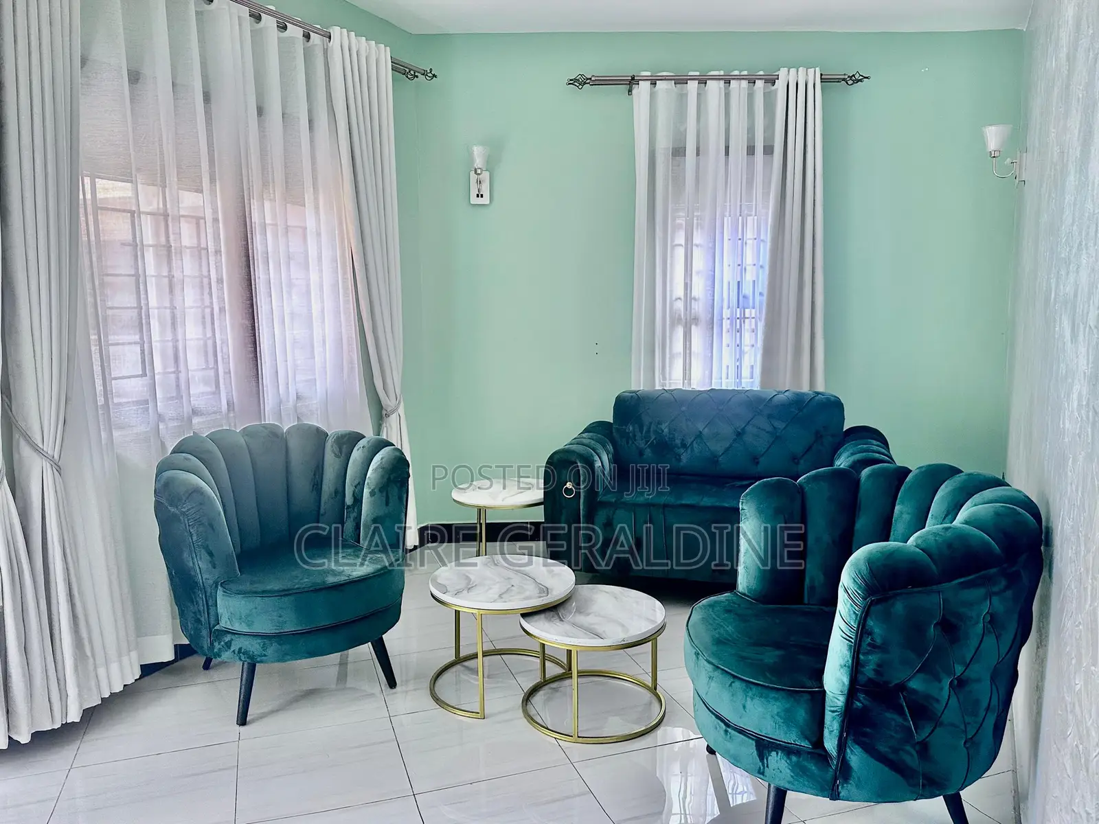 Furnished 5bdrm Villa in El Gado Casas, Goma for rent