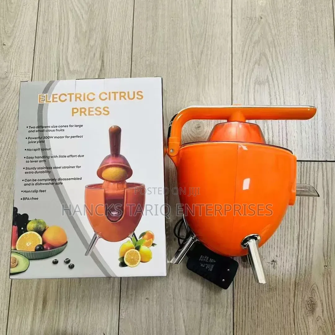 Electric Citrus Juicer Press With Lever Arm