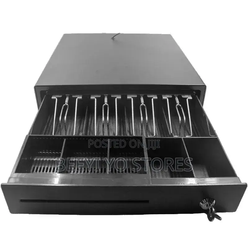 Commercial Electronic POS Cash Drawer With Multi-Compartment Tray