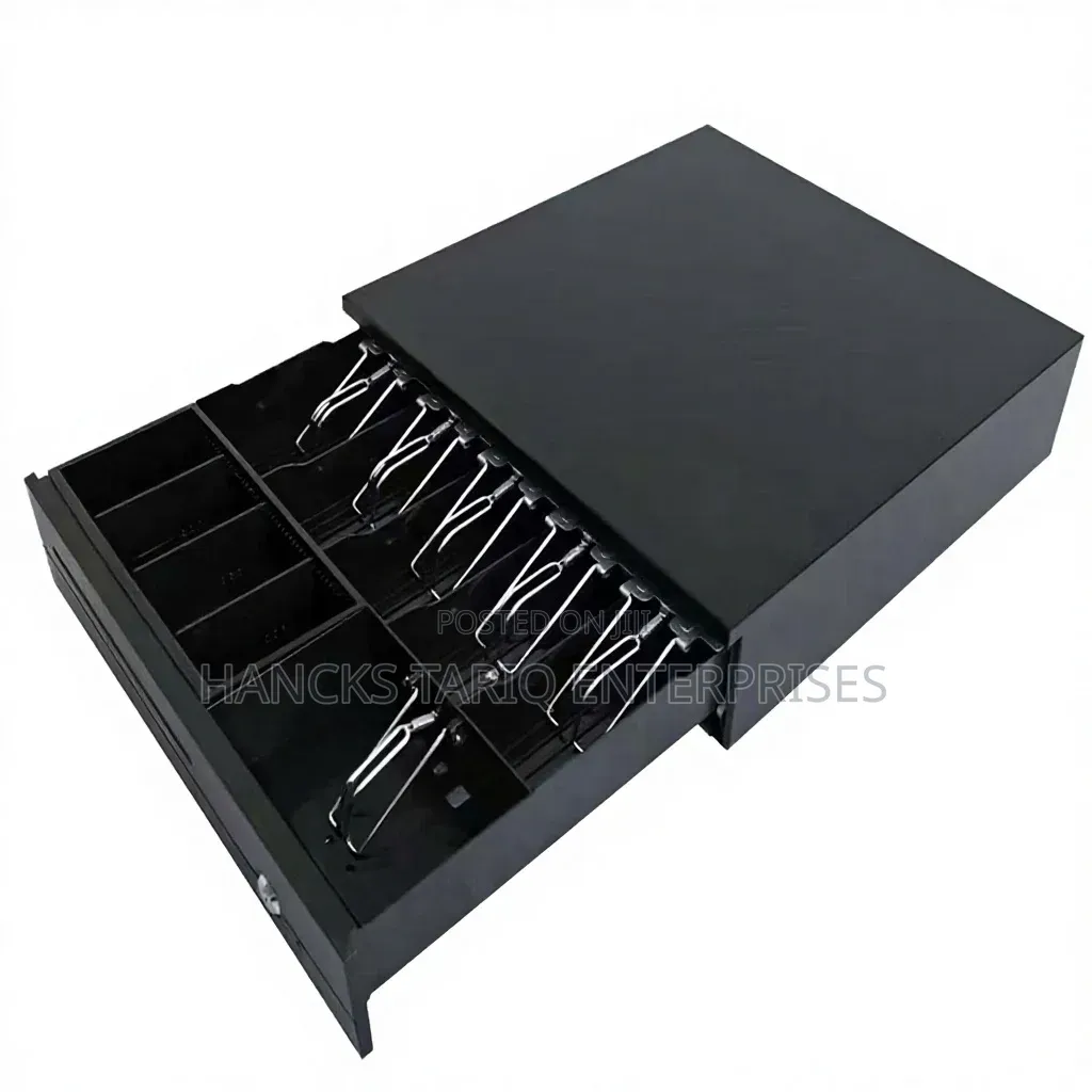 Commercial Electronic POS Cash Drawer With Multi-Compartment Tray