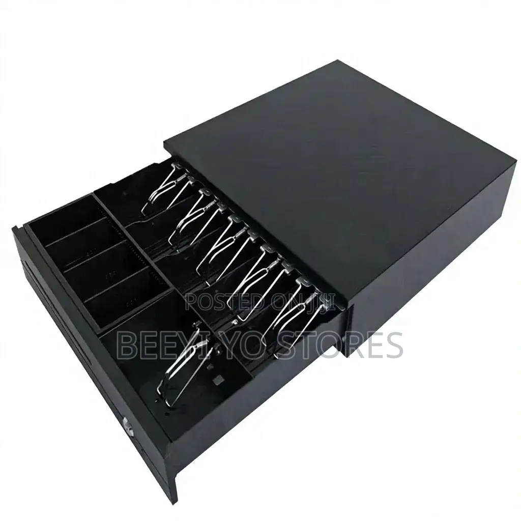 Commercial Electronic POS Cash Drawer With Multi-Compartment Tray