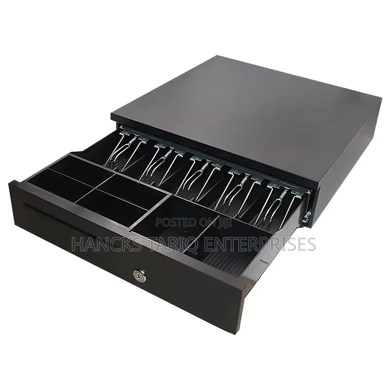 Commercial Electronic POS Cash Drawer With Multi-Compartment Tray