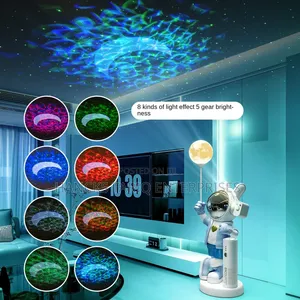 Astronaut Starry Sky Projection Bluetooth Speaker and Night Light