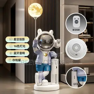 Astronaut Starry Sky Projection Bluetooth Speaker and Night Light