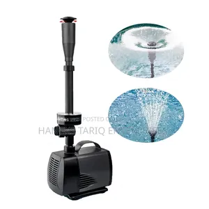 Submersible Water Pump and Fountain Kit With Multi-Pattern Nozzles