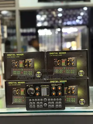 V90 Sound Card Professional Audio Condenser Mic
