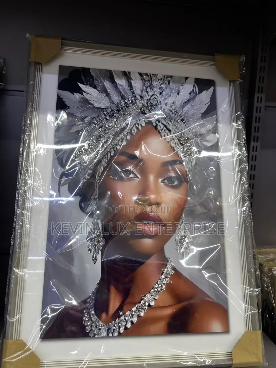 Wall Art Piece of a Black Lady