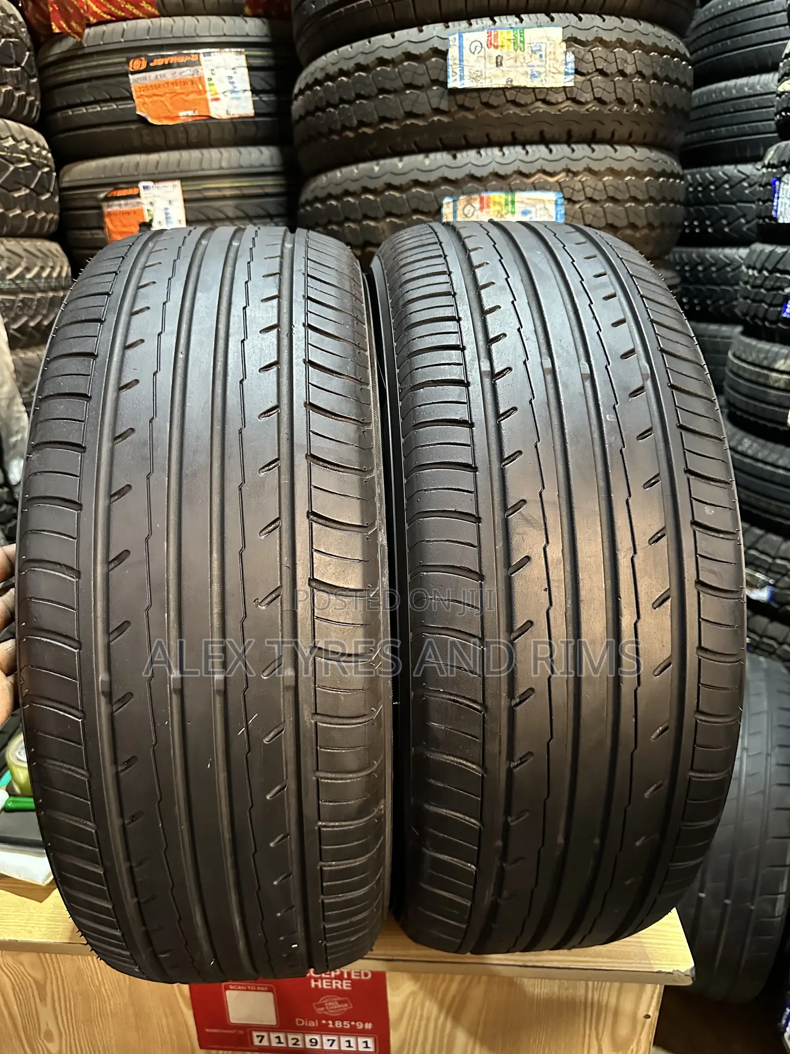 225/55r17 Yokohama Foreign Used Tyres