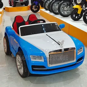 Battery-Operated Kids' Ride-on Car Styled After a Luxury Rolls-Royce,