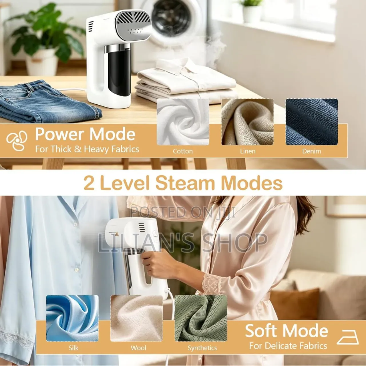 Handheld Vacuum Steam Iron