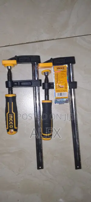 Ingco F Clamp With Plastic Handle