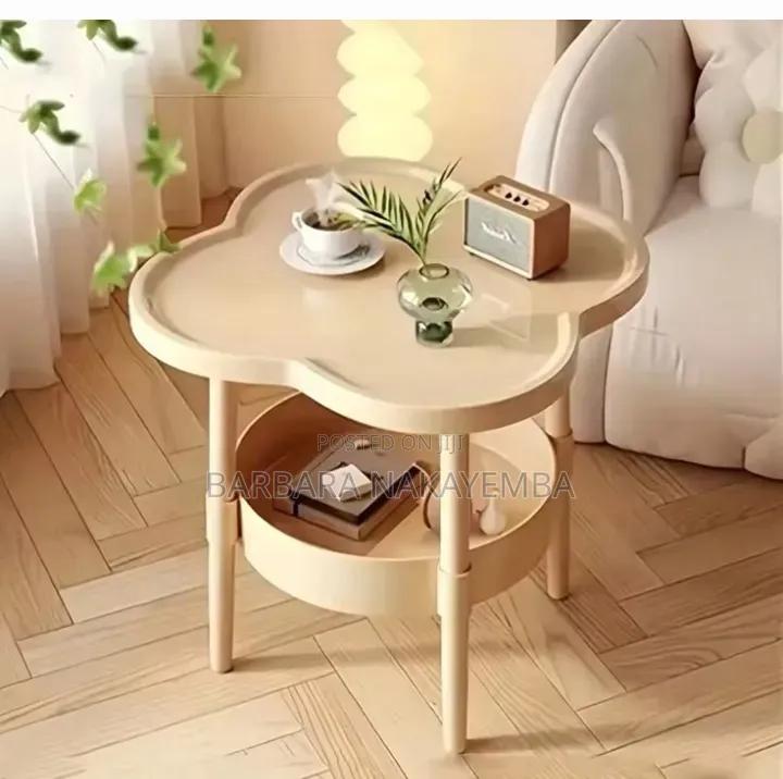 Four Leaf Clover Plastic Side Table