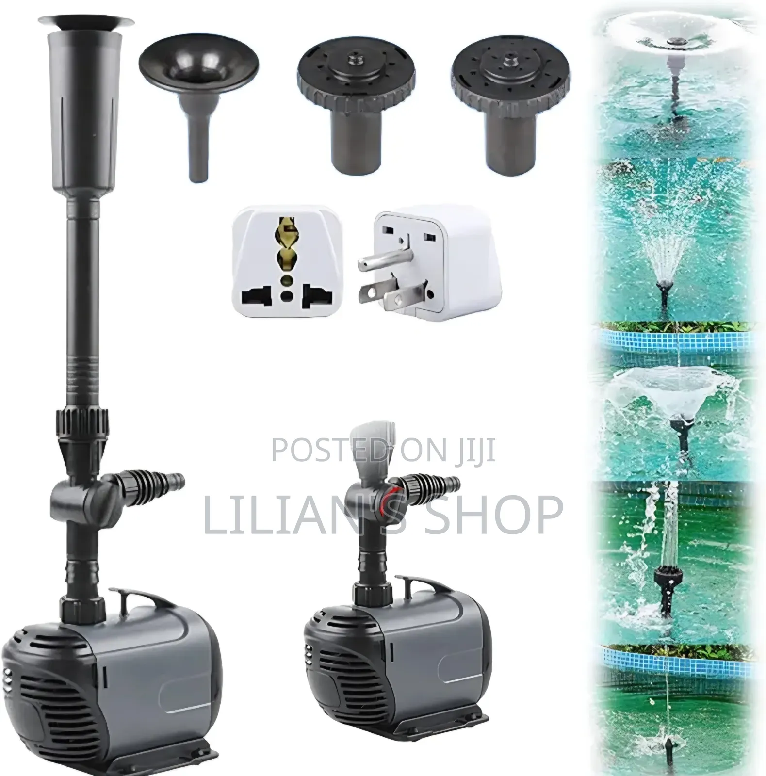 Durable Versatile Adjustable Fountain Pump