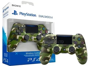 Sony DualShock 4 Wireless Controller in Green Camouflage