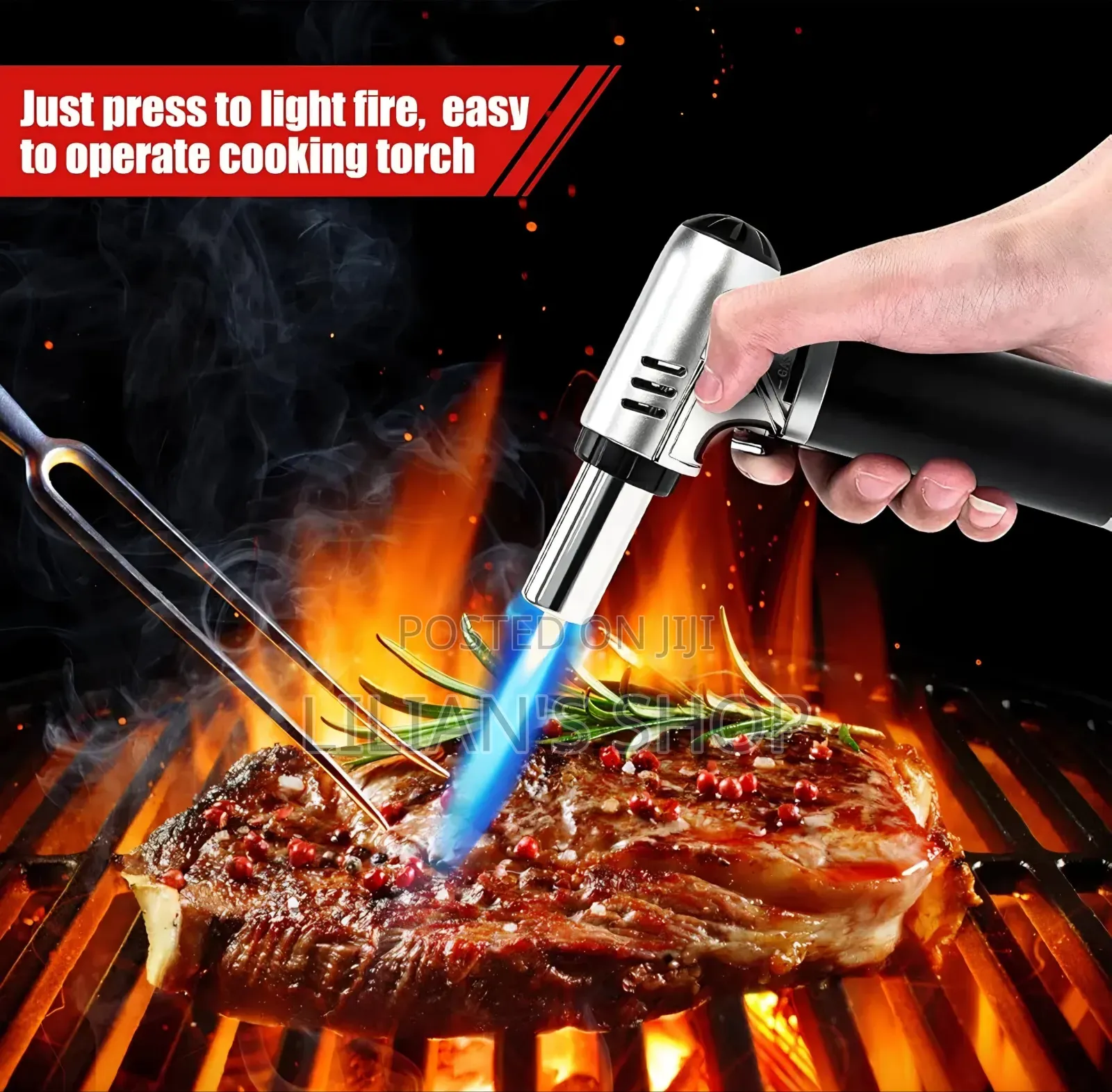 Refillable Butane Torch