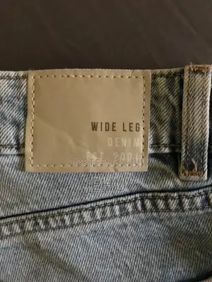 AMISU Women's Wide Leg Jeans - Size EU 42/Us 12