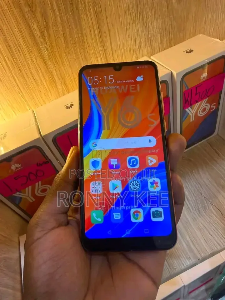 New Huawei Y6s 64 GB Purple