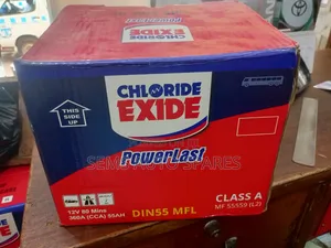Din55 Chloride Exide 12v55ah