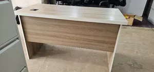 Grey Office Table 130cm Without Drawer