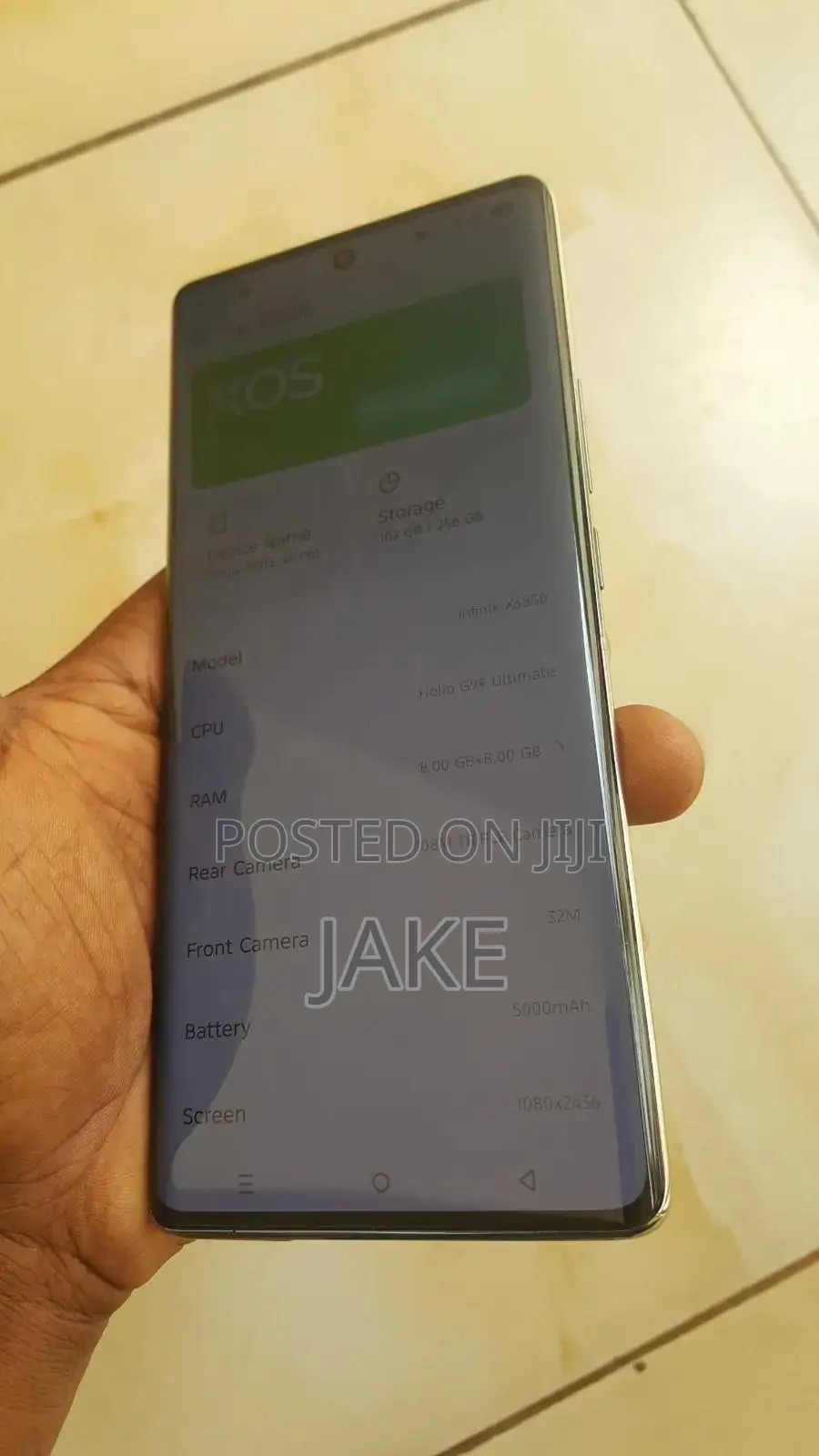 Infinix Note 40 Pro 256 GB Gold