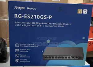 Ruijie 8 Port Poe Cloud Managed Switch