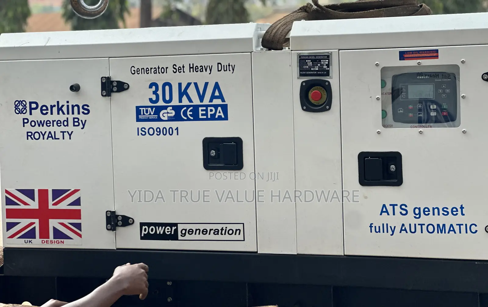 30 Kva Perkins Generator 380v With Auto Start