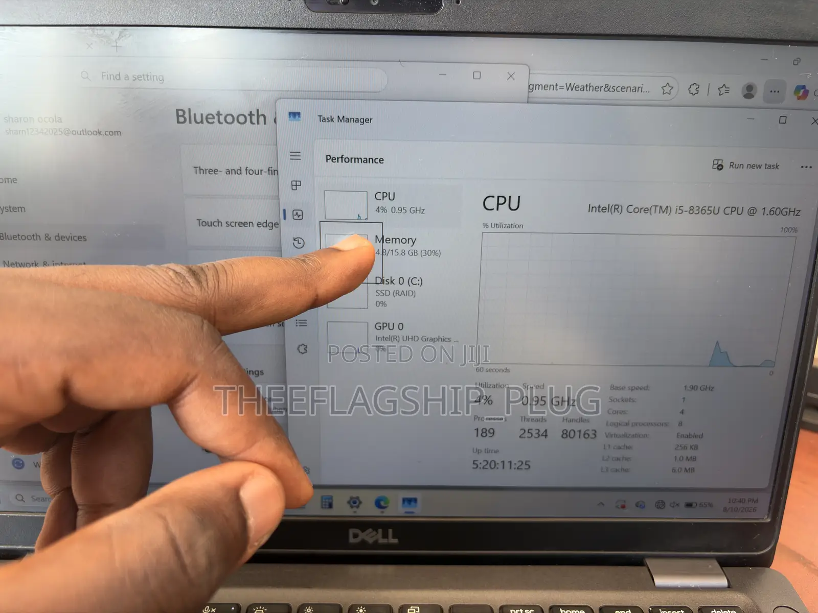 Laptop Dell Latitude 5300 16GB Intel Core i5 SSD 256GB