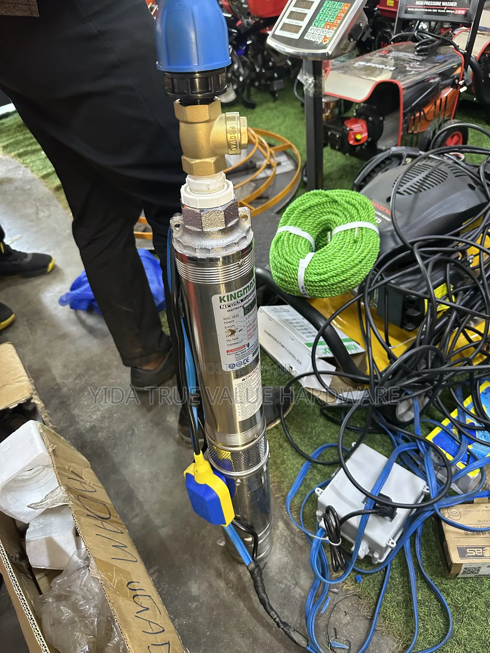 Water Pump Kingmax Brand 52 M With Float Switch