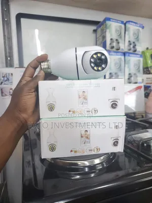 WiFi Panorama Camera Housed in an E27 Light Bulb Screw Base