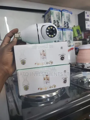 WiFi Panorama Camera Housed in an E27 Light Bulb Screw Base