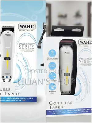 New Barber Wahl Cordless Trimmer