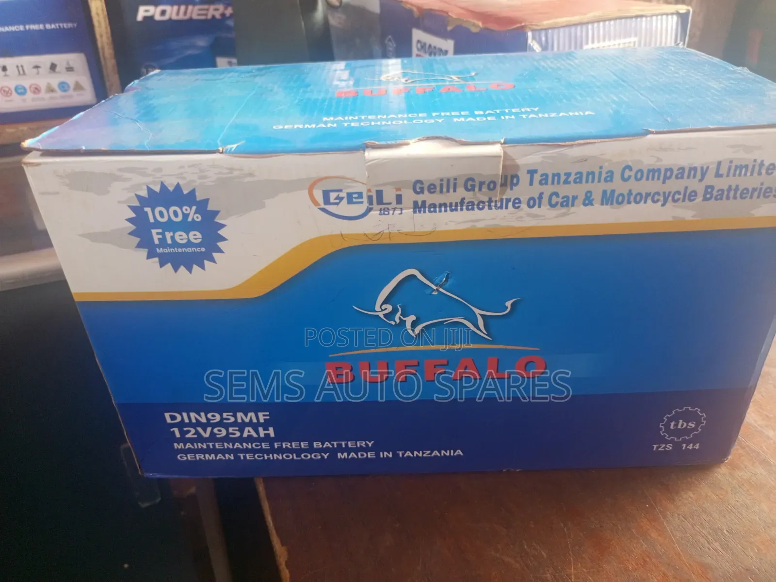 Din95 Mf Buffalo Battery 95ah