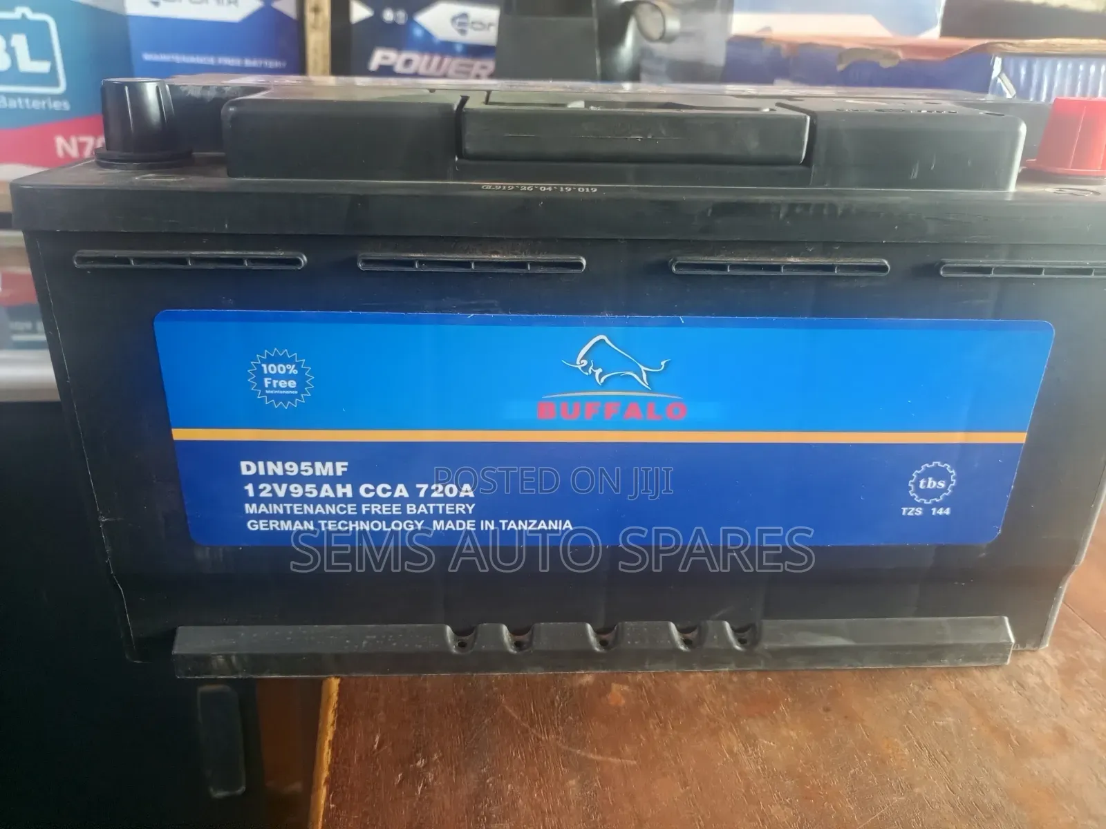 Din95 Mf Buffalo Battery 95ah
