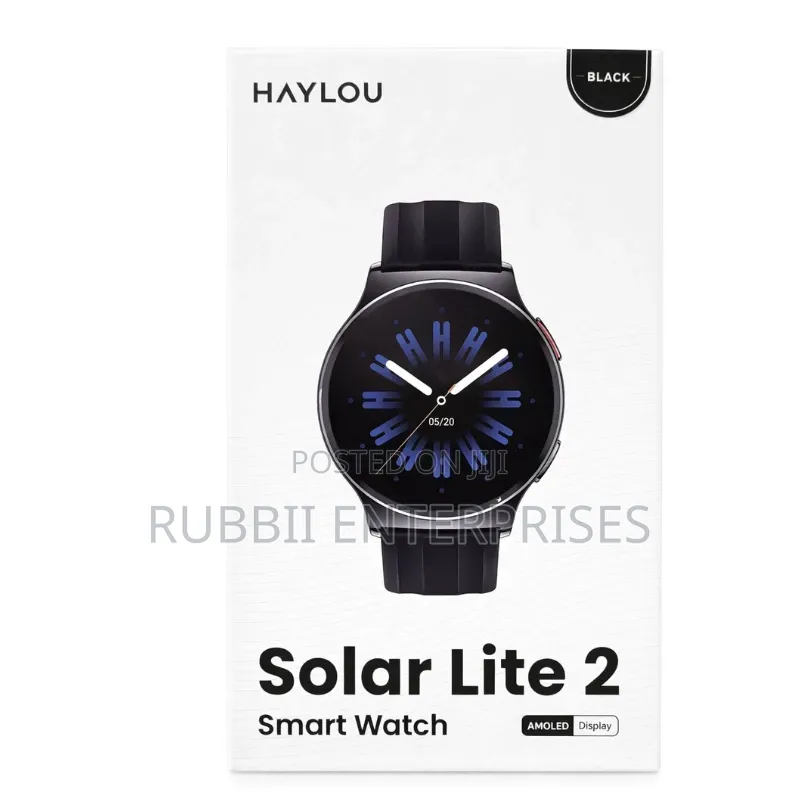 Haylou Solar Lite 2 Bluetooth Calling Smartwatch - Amoled Screen