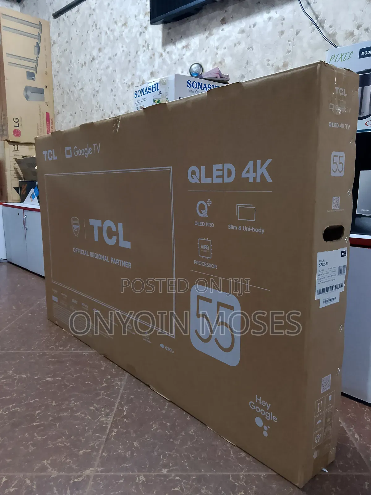 Deal of the Day. 55 Inches TCL QLED Smart Google TV