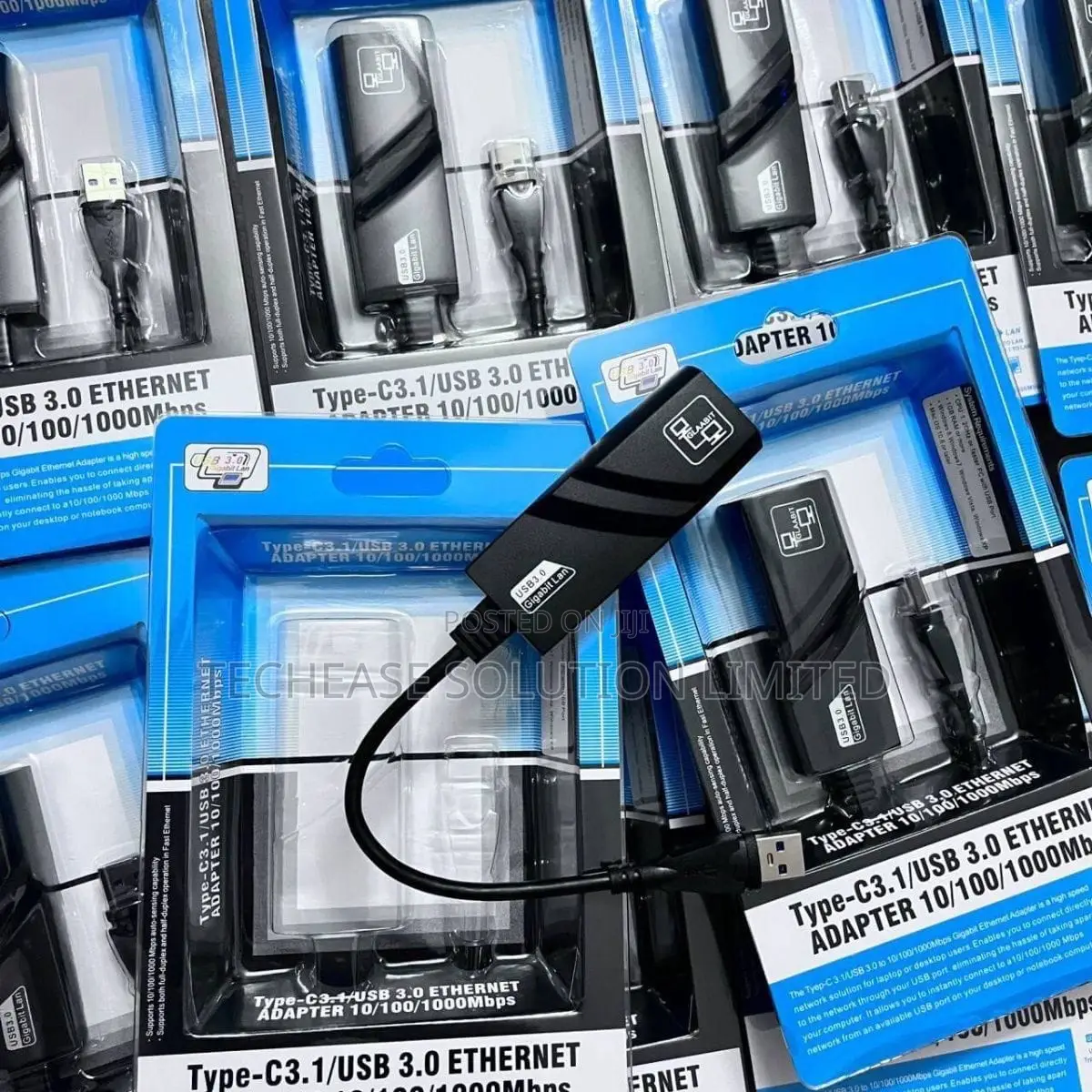 1000Mbps USB 3.0 Gigabit Ethernet Adapter, RJ45 LAN Converter