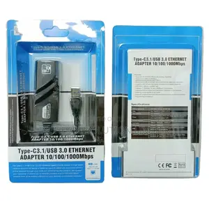 1000Mbps USB 3.0 Gigabit Ethernet Adapter, RJ45 LAN Converter