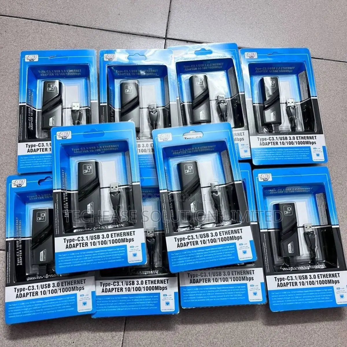 1000Mbps USB 3.0 Gigabit Ethernet Adapter, RJ45 LAN Converter