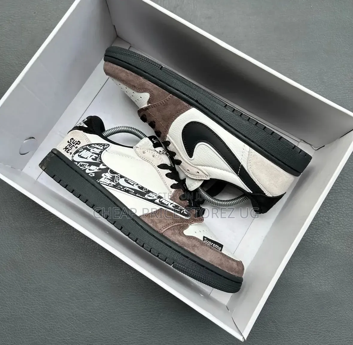 These Custom Sneakers Combine Elements From the Air Jordan 1 Low Silh