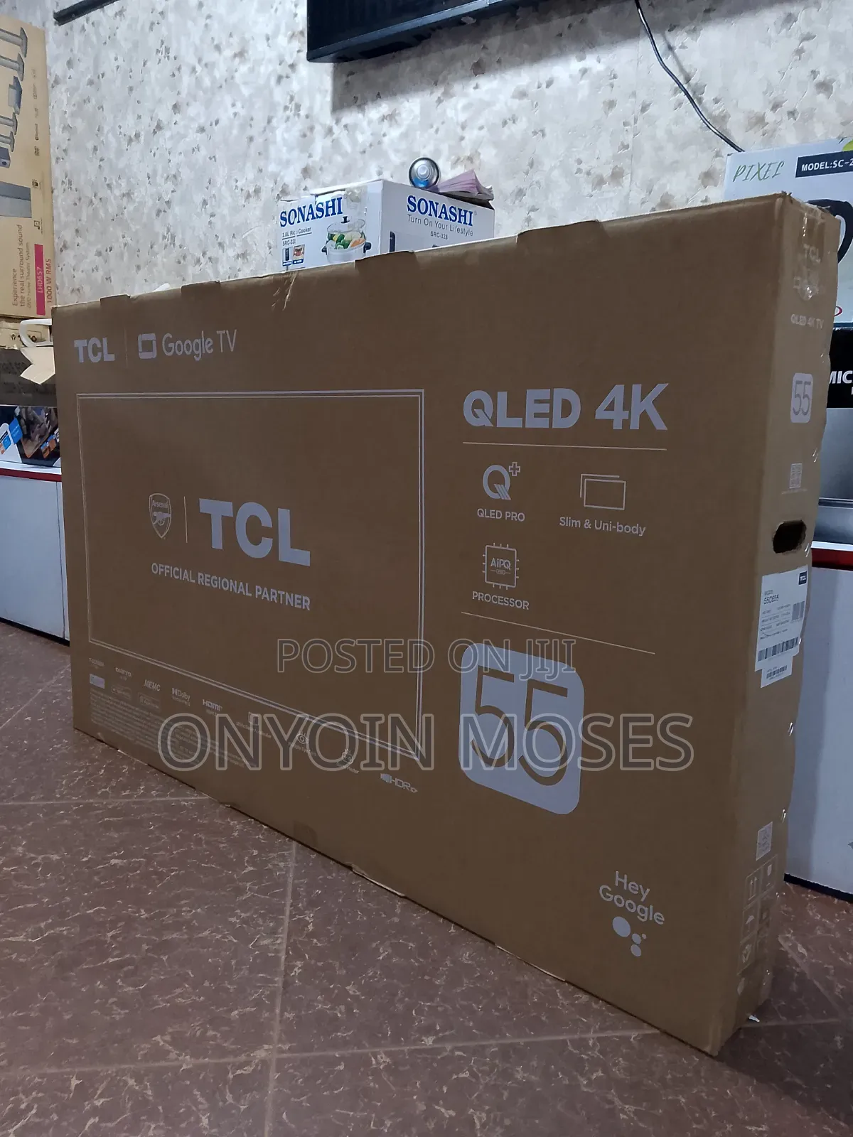 New TCL 55 Inches QLED Smart Google TV