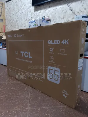 New TCL 55 Inches QLED Smart Google TV