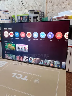 New TCL 55 Inches QLED Smart Google TV